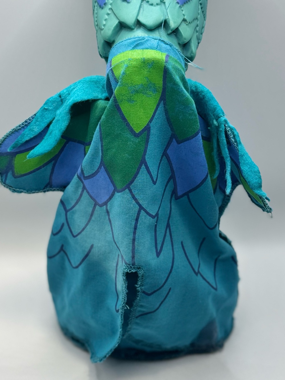Vintage 1977 Ideal Mr. Rogers' Neighborhood "X The Owl" Stuffed Hand Puppet - Picture 5 of 15
